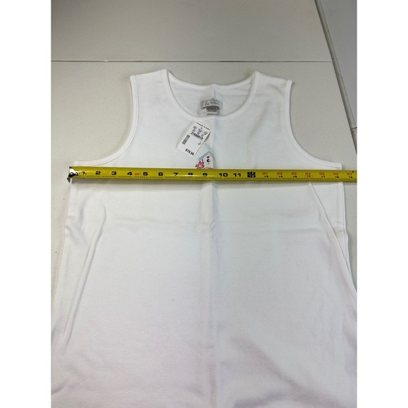 Christopher & Banks White Sleeveless Top Birdhouse Embroidery Tank - Picture 7 of 12